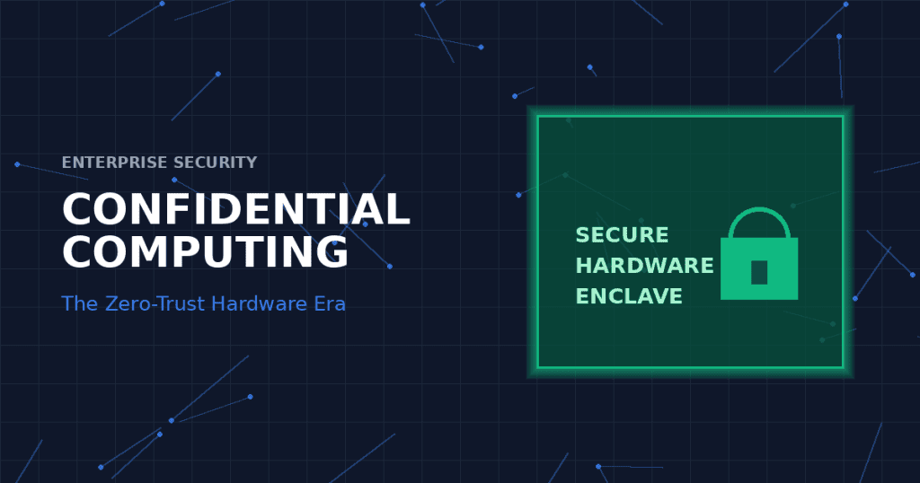 confidential computing enterprise deployment